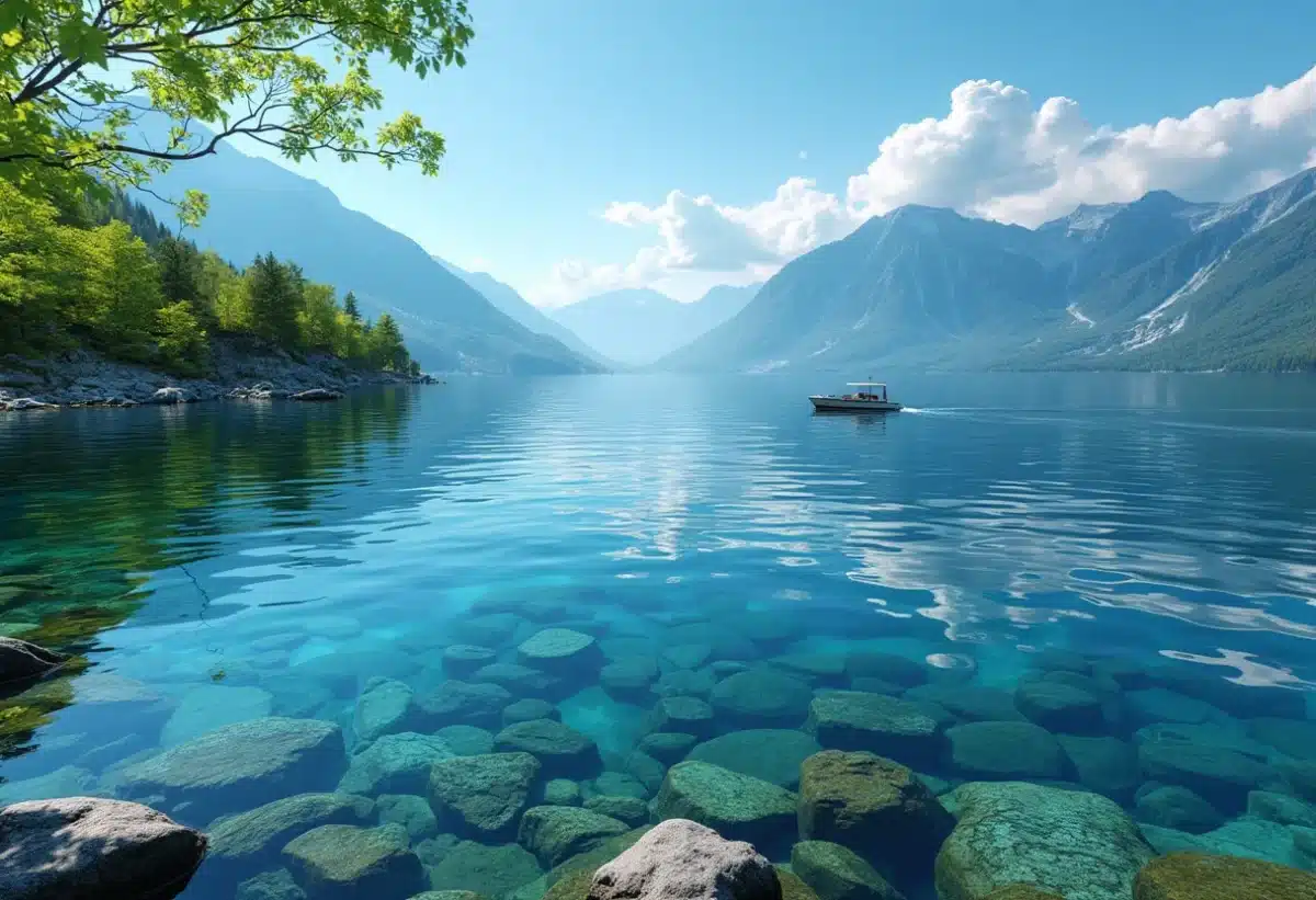 Incursion dans les eaux cristallines du lac du Bourget